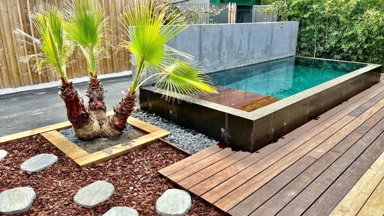 La Villa Canopee - Piscine Chauffee-Fibre-Clim-Jacuzzi Gujan-Mestras Exterior foto