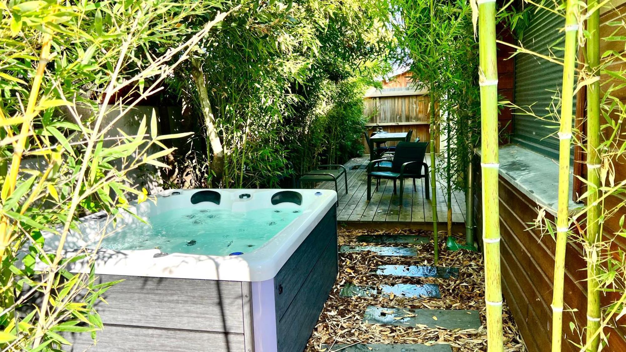 La Villa Canopee - Piscine Chauffee-Fibre-Clim-Jacuzzi Gujan-Mestras Exterior foto